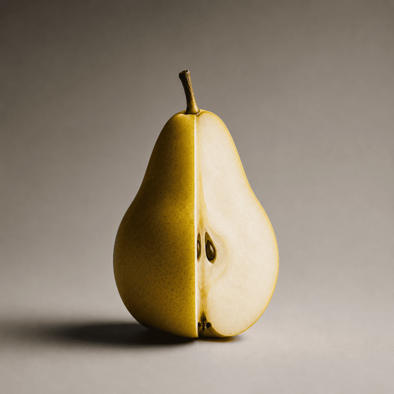 Pear — cross-section